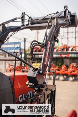KUBOTA GL21 4WD คูโบต้า 3 สูบไดเร็คอินเจ็คชั่น 1400cc 28แรง สภาพสวย พร้อมบุ้งกี๋ตักหน้าคูโบต้าญี่ปุ่น www.navatractor.com