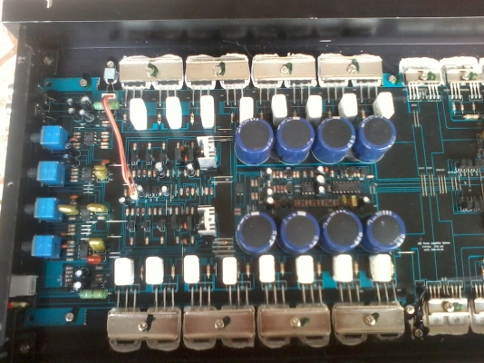 ขายเพาเวอร์ uscushing usc-1850  2000watts monoblock 1channel