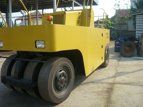 รถบด 9 ล้อยาง Sakai TS150 รถนอก นำเข้าจากญี่ปุ่น พร้อมลุยงานทุกสถานะ เอกสารครบพร้อมจัดไฟแนนท์