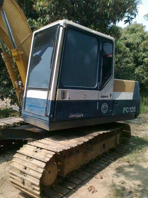 KOMATSU PC120-5ไฟฟ้าครบ เอวแน่นโซหนา รถทำงานอยู่