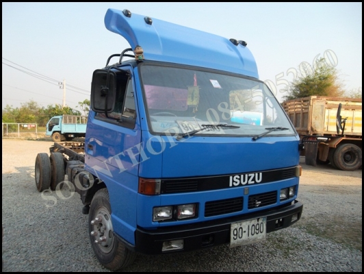 ขายด่วน รถบรรทุก 6 ล้อ ISUZU NPR 115 แรง รถห้างแท้ หัวคัซซี  สภาพเดิมๆ พร้อมใช้งาน ราคาสุดคุ้ม
