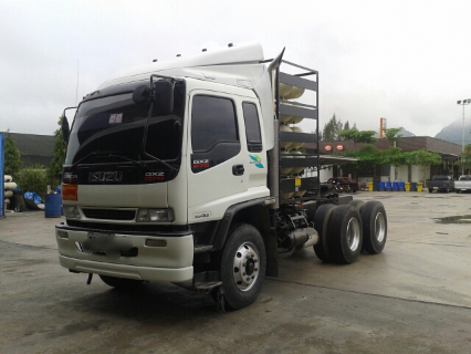 ขายรถบรรทุกหัวลาก ISUZU 320 ติดแก๊สNGVแท้ๆจากโรงงาน 15 ถังวิ่งได้ 1000 กิโล ทะเบียนพร้อมโอน