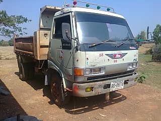ขายรถ HINO FC ดั้ม 120 แรง รถห้างเดิมบางเครื่องดีคัสซีสวย