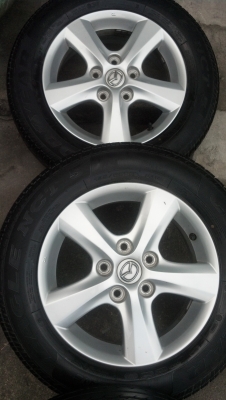 แม็กมาสด้า 3 ขอบ15 พร้อมยาง สภาพดี 195 65 15