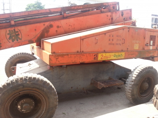 ขายรถกระเช้า toyota 2JD21 เก่าญี่ปุ่น ใช้น้อยมาก