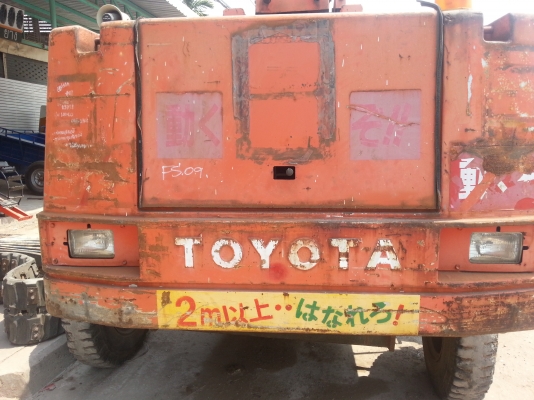 ขายรถกระเช้า toyota 2JD21 เก่าญี่ปุ่น ใช้น้อยมาก