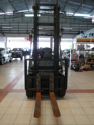 ขายรถโฟล์คลิฟท์มือสอง toyota รุ่น 6FG20 ราคา 195,000 บาท นำเข้าจากประเทศญี่ปุ่น 100\% ไม่เคยใช้งานในไทย