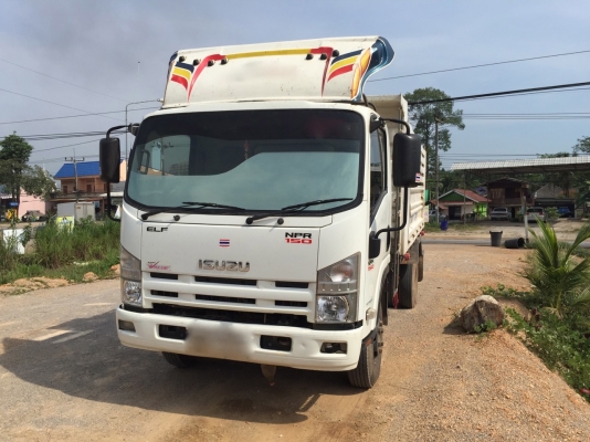 รถอีซูซุ 6 ล้อดั้ม NPR  150 แรงม้า. ปี 54  ( รถวิ่ง 19x,xxx กม. )      สนใจติดต่อ  081 - 6079515