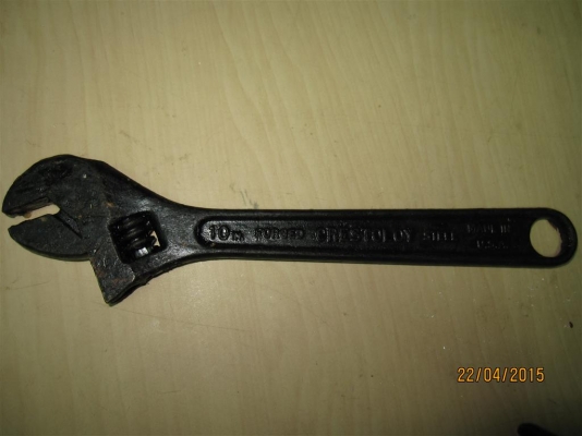 ประแจเลื่อน CRESTOLOY ขนาด 10 นิ้ว Made in U.S.A.