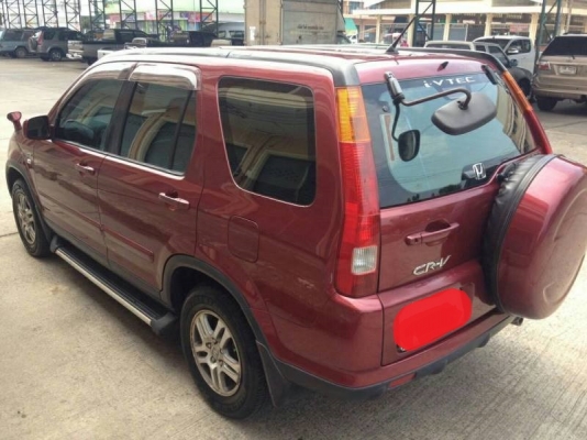 Honda CRV ปี03   เครื่อง2.0  ออโต้   แก๊สLPGหัวฉีด