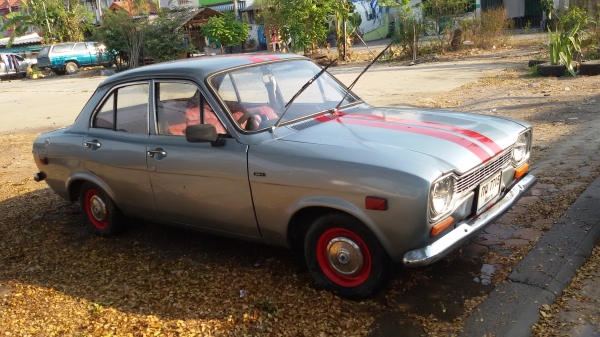 ขายรถคลาสสิค  FORD ESCORT ราคาถูก  สภาพดี มีทะเบียนและเล่ม  โทร  092  258  1374