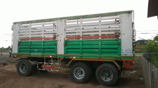 ขายรถพ่วง  แม่ลูก-ไม่ดั้ม HINO 344 แรงม้า เบรคแห้ง ออกห้างปี 54 สภาพสวยพร้อมใช้งาน คัสซีสวยตลอดเส้น เครื่องเดิม เกียร์เดิม ยางเรเดียลเต็ม ทะเบียนพร้อมโอนครับ ราคาคุยกันได้