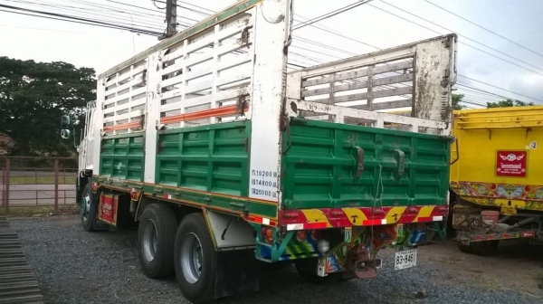 ขายรถพ่วง  แม่ลูก-ไม่ดั้ม HINO 344 แรงม้า เบรคแห้ง ออกห้างปี 54 สภาพสวยพร้อมใช้งาน คัสซีสวยตลอดเส้น เครื่องเดิม เกียร์เดิม ยางเรเดียลเต็ม ทะเบียนพร้อมโอนครับ ราคาคุยกันได้