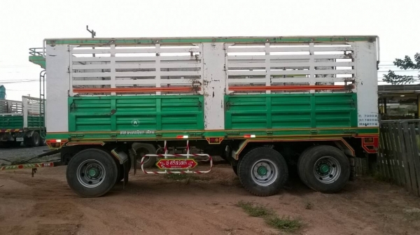 ขายรถพ่วง  แม่ลูก-ไม่ดั้ม HINO 344 แรงม้า เบรคแห้ง ออกห้างปี 54 สภาพสวยพร้อมใช้งาน คัสซีสวยตลอดเส้น เครื่องเดิม เกียร์เดิม ยางเรเดียลเต็ม ทะเบียนพร้อมโอนครับ ราคาคุยกันได้