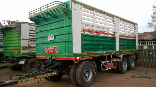 ขายรถพ่วง  แม่ลูก-ไม่ดั้ม HINO 344 แรงม้า เบรคแห้ง ออกห้างปี 54 สภาพสวยพร้อมใช้งาน คัสซีสวยตลอดเส้น เครื่องเดิม เกียร์เดิม ยางเรเดียลเต็ม ทะเบียนพร้อมโอนครับ ราคาคุยกันได้