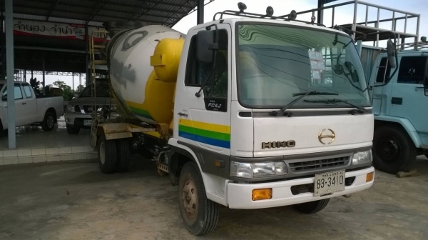 ขายรถโม่ปูน 3.5 คิว HINO FC2J จดประกอบปี 54 คัสซีสวยจัดตลอดเส้น เครื่อง JO8C 240 แรงม้า เกียร์ HO ใหญ่ เบรคทิฟฟี่ เพาวเวอร์ แอร์ครบ ทะเบียนพร้อมโอน จัดแนนซ์ได้ครับ