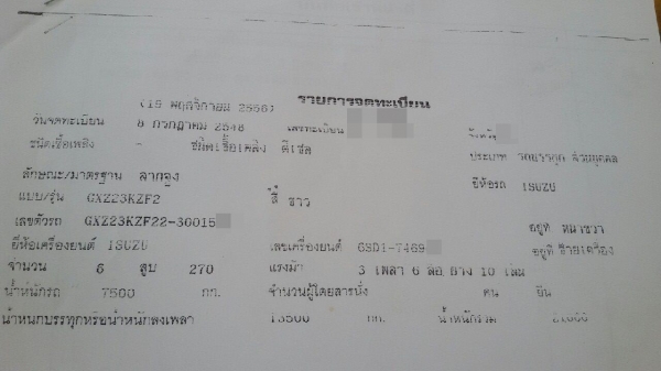 ISUZU GXZ  ครูสร้อย พนมกระบี่ ซื้อแล้วคะแต่หักหลังนายหน้า คงเจริญอ่ะนะคะโกงเด็กทุกอย่างเป็นไปตามกรรม ชดใช้กรรมนะครูสร้อย ไม่นานๆๆคะ