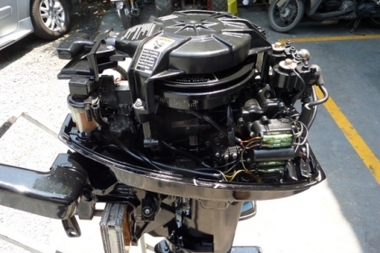 ขาย เครื่องเรือ MERCURY SEAPRO 15 แรง หางสั้น นำเข้าจากญี่ปุ่น สภาพพร้อมใช้ เครื่องติดง่ายเดินดี ราคา 38,500