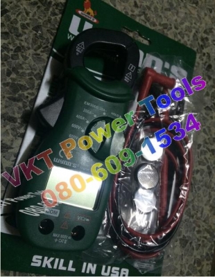 ดิจิตอลคลิปแอมป์ เครื่องวัดการกินของกระแสไฟฟ้า WYNN's