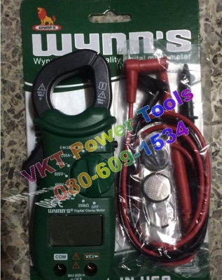 ดิจิตอลคลิปแอมป์ เครื่องวัดการกินของกระแสไฟฟ้า WYNN's