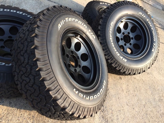 BF Goodrich All-terrain 265 75 r16 ปี13 +แม็กลายMickey สวยยกชุด