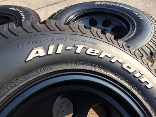 BF Goodrich All-terrain 265 75 r16 ปี13 +แม็กลายMickey สวยยกชุด