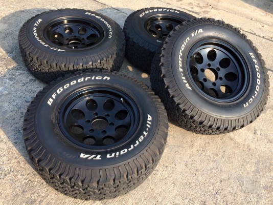 BF Goodrich All-terrain 265 75 r16 ปี13 +แม็กลายMickey สวยยกชุด