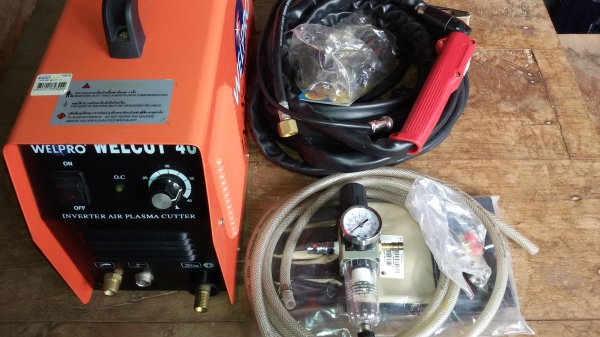 ขายเครื่องตัดพลาสม่า Welpro welcut 40 ปรับราคาเหลือ13500 คุ้มแน่นอนครับออกใหม่สองหมื่นขึ้นครับตัวนี้