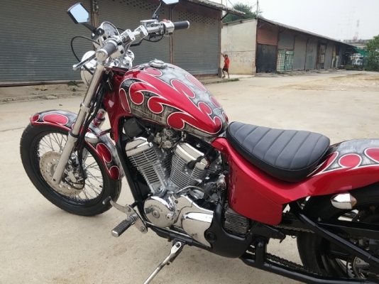 ขาย STEED 400 ปี94 ถังใหญ่ สีใหม่ลายcustoms สพม.