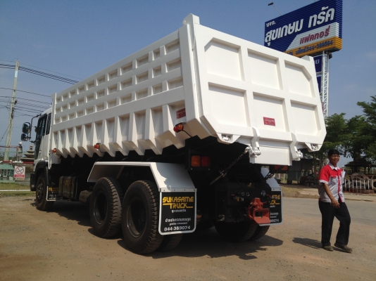 ขาย HINO PROFIA กระบะท้องเรือ เครื่อง K13C 360 แรงม้า กระบะท้องเรือยาว 6.00 เมตร สูง 1.50 เมตร กระบอกดั้มพ์ 20 ตัน สเปคหนาหมด พื้น 15 มิล แผงข้าง 15 มิล สำหรับวิ่งงานหิน