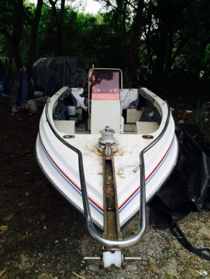 ขายเรือ ไฟเบอร์ 18 ฟุต เครื่อง yamaha 60 แรง