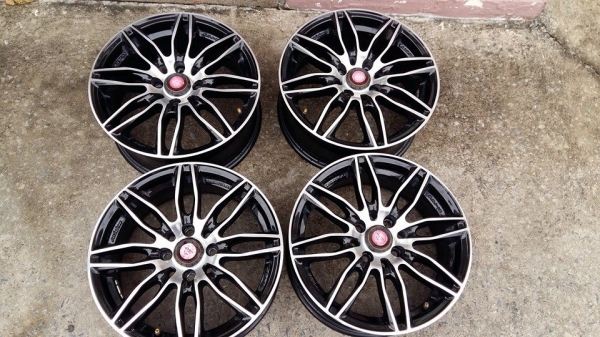 ขายล้อแม็กมือ2 Lenso samurai sca 15"×6.5" et38 4 รู100/114.3สนใจติดต่อเล็กคลองสามครับ 081-3747940 ขายล้อแม็กมือ2 Lenso samurai sca 15"×6.5" et38 4 รู100/114.3สนใจติดต่อเล็กคลองสามครับ 081-3747940