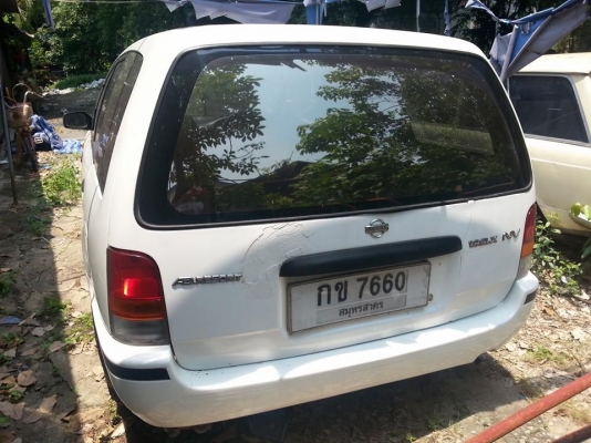 นิสสัน ืเอ็นวี แวน ปี 94 เครื่อง 1600 หัวฉีด เกียร์ธรรมดา ติดแก๊สแล้วค่ะ