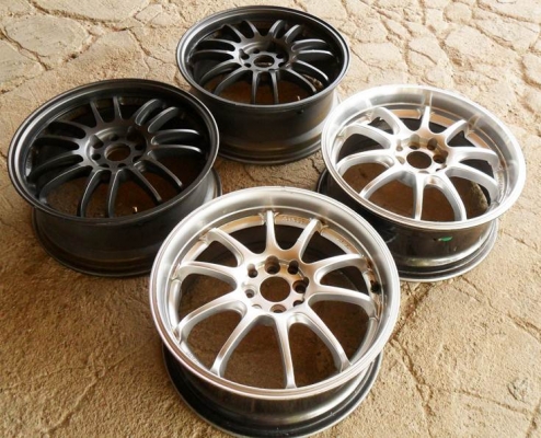 แม็กซิ่ง Raysแท้ ขอบ17 ญี่ปุ่นแท้ -4รู100 และ4รู114 (4วง4,900บ.)