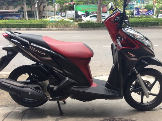 Honda-Click 125i Idling Stop ตัวท๊อป ล้อแม็กแท้ รถสวยเนียนกริ๊ป Honda-Click 125i Idling Stop ตัวท๊อป ล้อแม็กแท้ รถสวยเนียนกริ๊ป