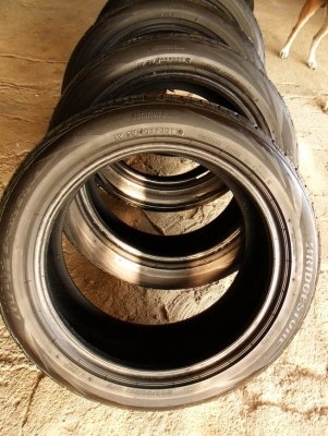 ยางแก้มเตี้ยขอบ16 บริดสโตน205-50-R16ลงพื้นปี13(4เส้น3,200บ)