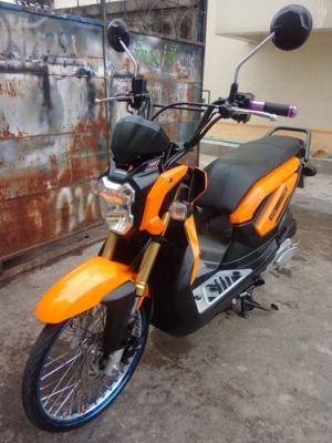 Honda Zoomer X รถปลายปี2556 หัวฉีดประหยัดน้ำมันรถสวยมากๆ ราคาถูกๆครับ