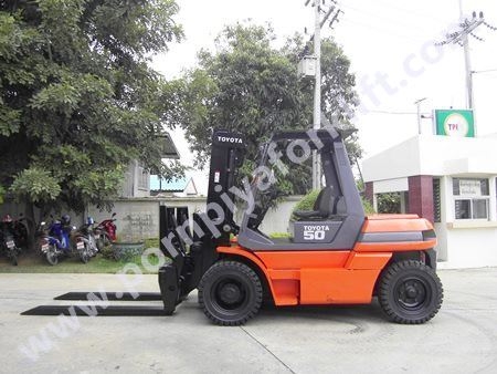 จำหน่ายรถ Forklift TOYOTA  5FD50