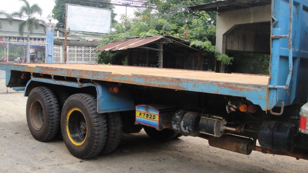 HINO KT925 10ล้อเพลาเดียว พื้นเรียบ เครื่องEH700 เครื่องดี แน่น ยาว6.25ม.ยางใหม่10เส้น ราคาถูก