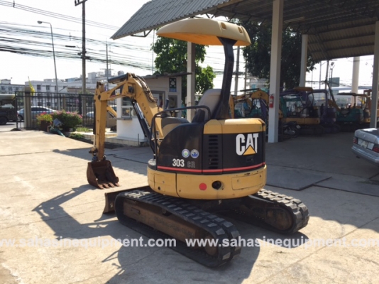 รถขุด ยี่ห้อ CAT รุ่น 303CR S/N CAR03611 สภาพดีมาก บจก.สหสินอีควิปเม้นท์ โทร.081-5851880, 02-5168100-1 www.sahasinequipment.com รถขุด ยี่ห้อ CAT รุ่น 303CR S/N CAR03611 สภาพดีมาก บจก.สหสินอีควิปเม้นท์ โทร.081-5851880, 02-5168100-1 www.sahasinequipment.com