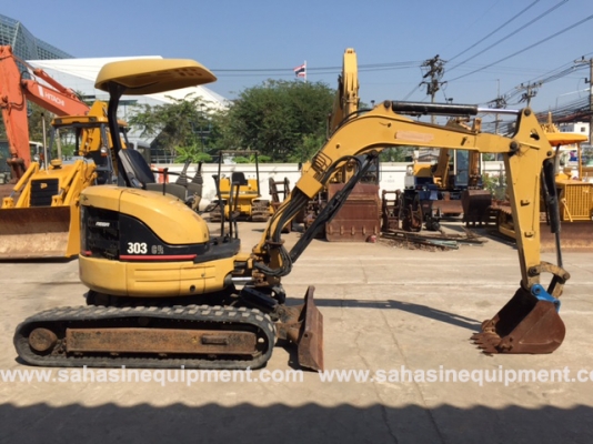 รถขุด ยี่ห้อ CAT รุ่น 303CR S/N CAR03611 สภาพดีมาก บจก.สหสินอีควิปเม้นท์ โทร.081-5851880, 02-5168100-1 www.sahasinequipment.com รถขุด ยี่ห้อ CAT รุ่น 303CR S/N CAR03611 สภาพดีมาก บจก.สหสินอีควิปเม้นท์ โทร.081-5851880, 02-5168100-1 www.sahasinequipment.com