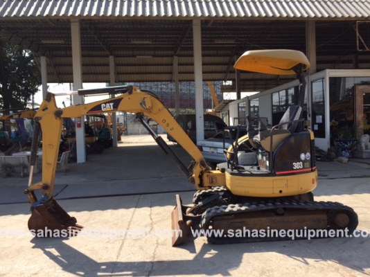 รถขุด ยี่ห้อ CAT รุ่น 303CR S/N CAR03611  สภาพดีมาก บจก.สหสินอีควิปเม้นท์ โทร.081-5851880, 02-5168100-1 www.sahasinequipment.com