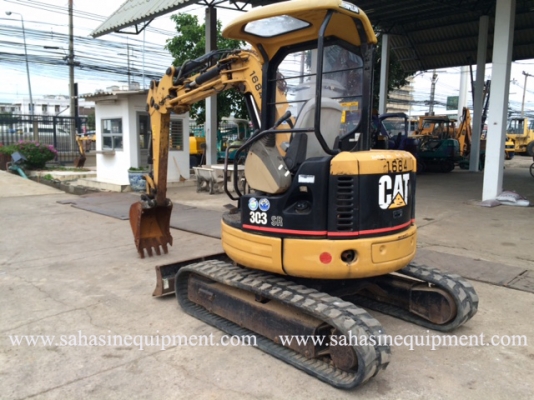 รถขุด ยี่ห้อ CAT รุ่น 303SR S/N FAD002XX สภาพดีมาก บจก.สหสินอีควิปเม้นท์ โทร.081-5851880, 02-5168100-1 www.sahasinequipment.com รถขุด ยี่ห้อ CAT รุ่น 303SR S/N FAD002XX สภาพดีมาก บจก.สหสินอีควิปเม้นท์ โทร.081-5851880, 02-5168100-1 www.sahasinequipment.com