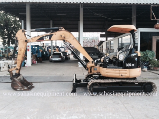 รถขุด ยี่ห้อ CAT รุ่น305CR S/N BMW0073XX นำเข้า สภาพดีมาก บจก.สหสินอีควิปเม้นท์ โทร.081-5851880, 02-5168100-1 www.sahasinequipment.com