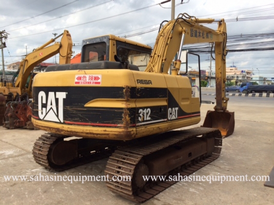รถขุด ยี่ห้อ CAT รุ่น 312 S/N 7DK035XX นำเข้า ขายถูก บจก.สหสินอีควิปเม้นท์ โทร.081-5851880, 02-5168100-1 www.sahasinequipment.com