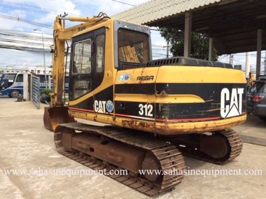 รถขุด ยี่ห้อ CAT รุ่น 312 S/N 7DK035XX นำเข้า ขายถูก บจก.สหสินอีควิปเม้นท์ โทร.081-5851880, 02-5168100-1 www.sahasinequipment.com