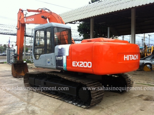 รถขุด ยี่ห้อ HITACHI รุ่น EX200-2 S/N 742XX สภาพดี บจก.สหสินอีควิปเม้นท์ โทร.081-5851880, 02-5168100-1 www.sahasinequipment.com รถขุด ยี่ห้อ HITACHI รุ่น EX200-2 S/N 742XX สภาพดี บจก.สหสินอีควิปเม้นท์ โทร.081-5851880, 02-5168100-1 www.sahasinequipment.com