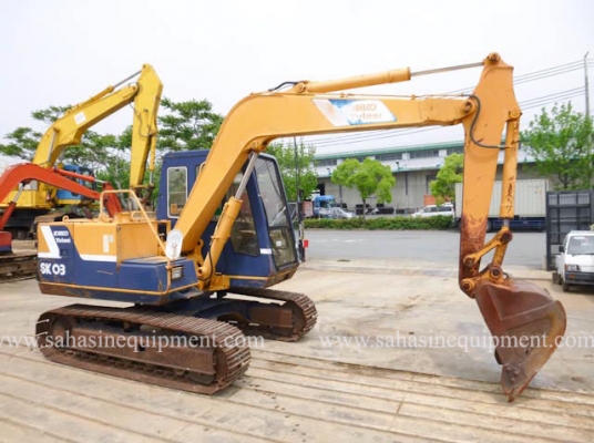 รถขุด ยี่ห้อ KOBELCO รุ่น SK03-N2 S/NLE82XX ไม่เคยใช้งานในไทย บจก.สหสินอีควิปเม้นท์ โทร.081-5851880, 02-5168100-1 www.sahasinequipment.com รถขุด ยี่ห้อ KOBELCO รุ่น SK03-N2 S/NLE82XX ไม่เคยใช้งานในไทย บจก.สหสินอีควิปเม้นท์ โทร.081-5851880, 02-5168100-1 www.sahasinequipment.com