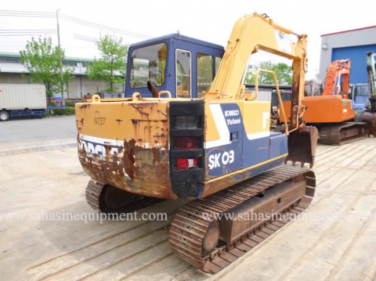 รถขุด ยี่ห้อ KOBELCO รุ่น SK03-N2 S/NLE82XX ไม่เคยใช้งานในไทย บจก.สหสินอีควิปเม้นท์ โทร.081-5851880, 02-5168100-1 www.sahasinequipment.com รถขุด ยี่ห้อ KOBELCO รุ่น SK03-N2 S/NLE82XX ไม่เคยใช้งานในไทย บจก.สหสินอีควิปเม้นท์ โทร.081-5851880, 02-5168100-1 www.sahasinequipment.com