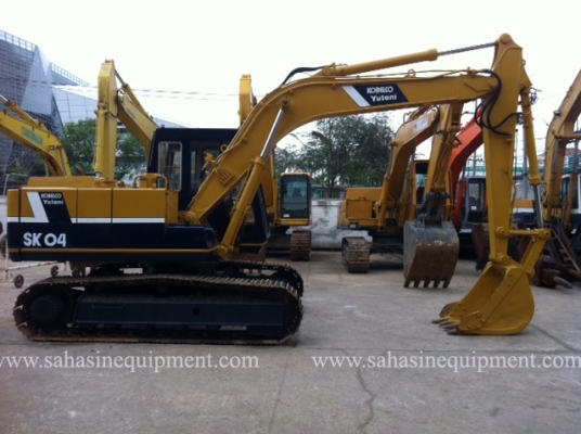 รถขุด ยี่ห้อ KOBELCO รุ่น SK04-N2 S/N YW07XX นำเข้า บจก.สหสินอีควิปเม้นท์ โทร.081-5851880, 02-5168100-1 www.sahasinequipment.com รถขุด ยี่ห้อ KOBELCO รุ่น SK04-N2 S/N YW07XX นำเข้า บจก.สหสินอีควิปเม้นท์ โทร.081-5851880, 02-5168100-1 www.sahasinequipment.com